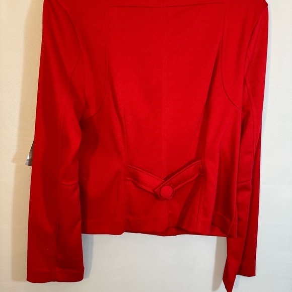 Worthington Stretch Womens Jacket Blazer Large Cloth Covered Button Long Sleeve - Picture 4 of 7